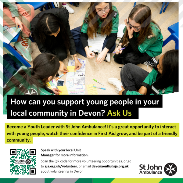 Youth Leader - Multiple locations across Devon