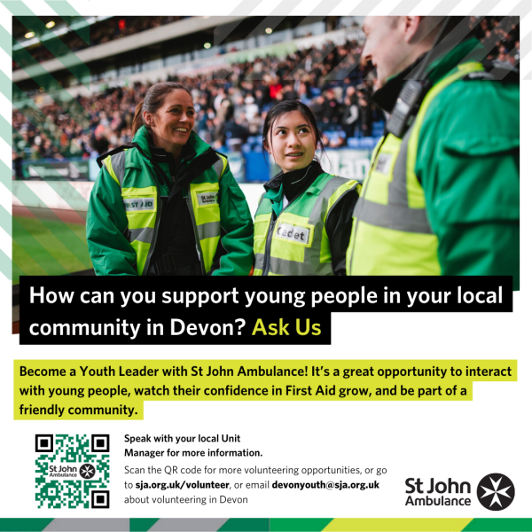 Youth Helper - Multiple locations across Devon