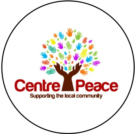 Volunteers for the cafe and the charity shop at CentrePeace